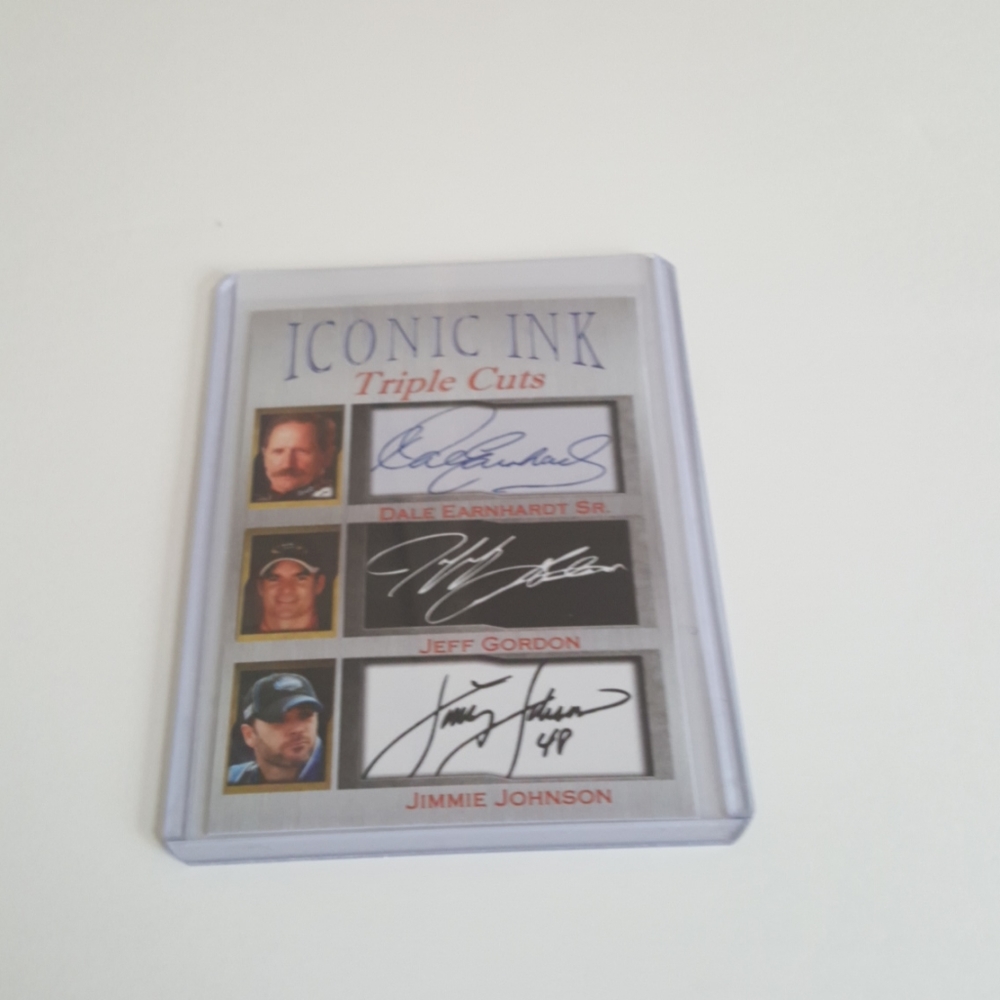 Dale Earnhardt Jeff Gordon Jimmie Johnson 1/1000